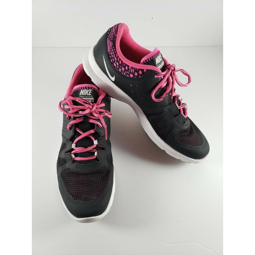 Nike Core Motion‎ TR 3 Mesh Womens Pink Black Athletic Cross Training Shoes 9.5